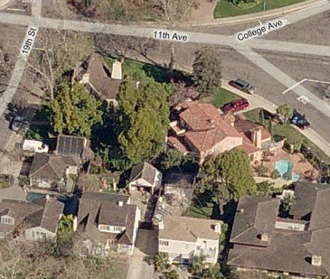 A street view of the intersection of 19th St, 11th Ave and College Ave