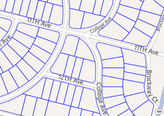 Exporting parcel boundaries into a GIS shape file
